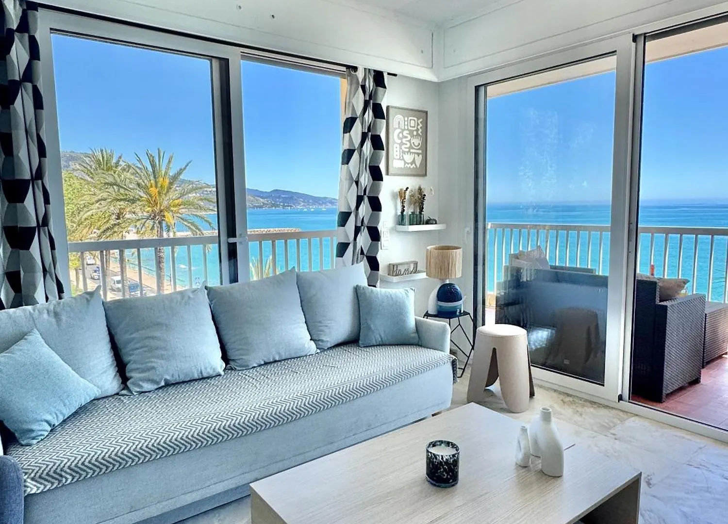 Apartamento Stella Mare-Vue Mer-Clim-Terrasse Menton